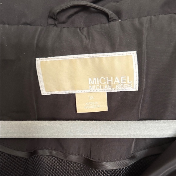 MICHAEL Michael Kors Black Hooded Utility Jacket - Picture 2 of 5